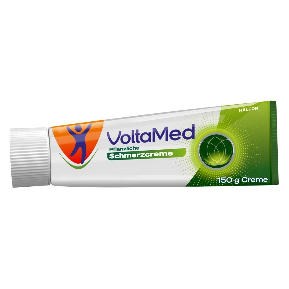 Tubo di VoltaMed pflanzliche Schmerzcreme, 150 g.