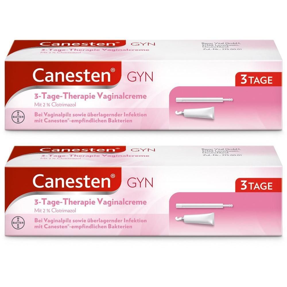 Canesten GYN 3 Vaginalcreme x2 2x20 g