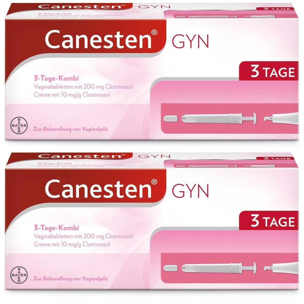 Canesten GYN 3 Kombipackung x2 2x1 St