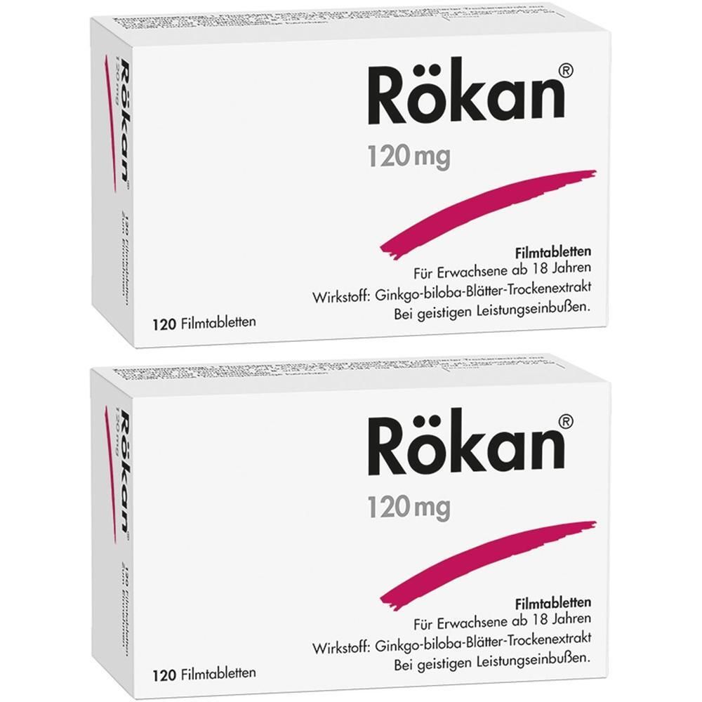 Rökan 120 mg Filmtabletten x2 2x120 St