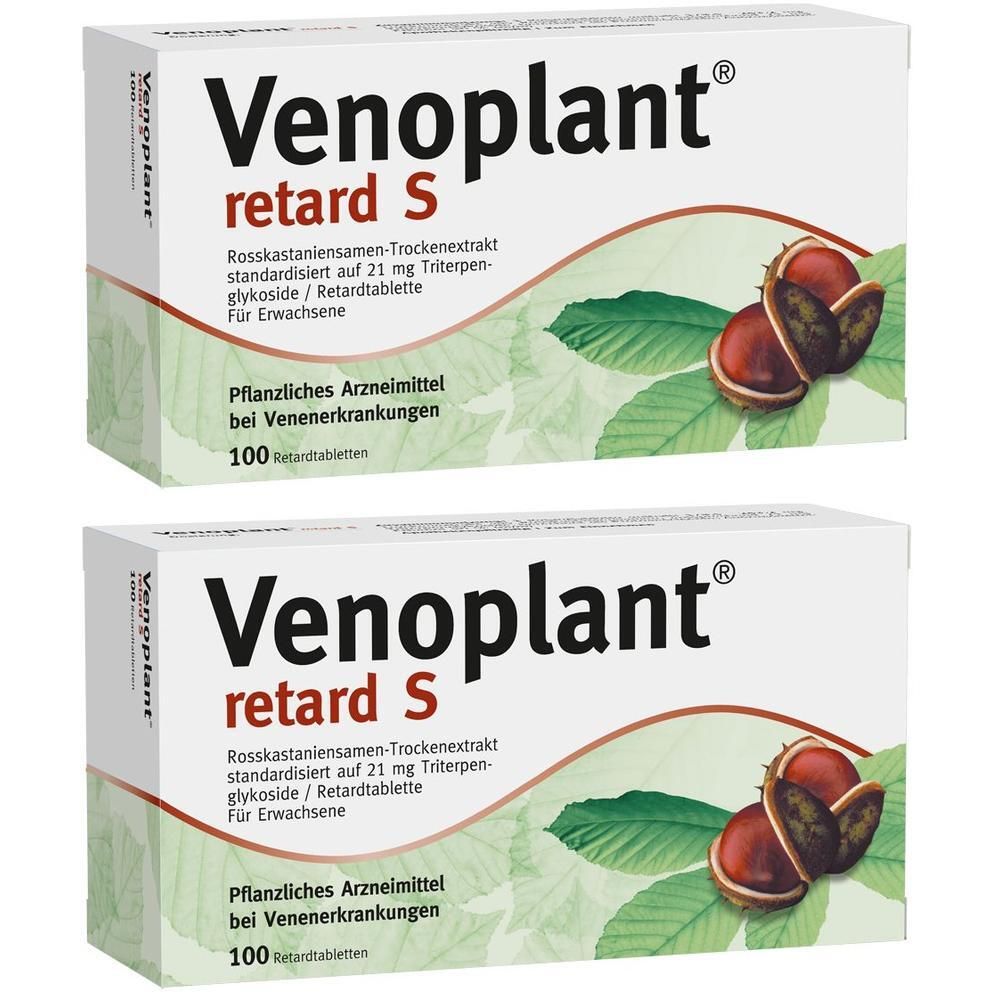 Venoplant retard S Tabl. X2 2x100 St Retard-Tabletten