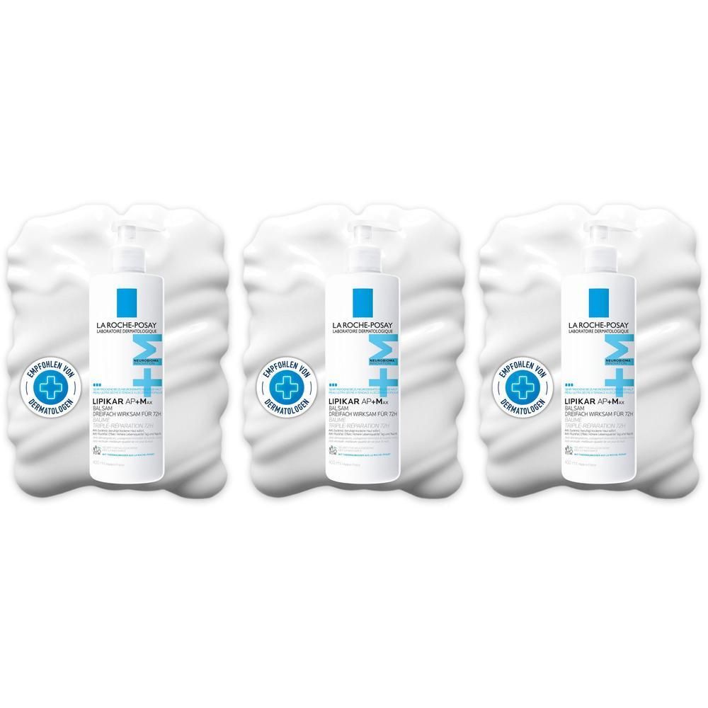 Roche-Posay Lipikar Baume AP+ Max x3 3x400 ml Creme