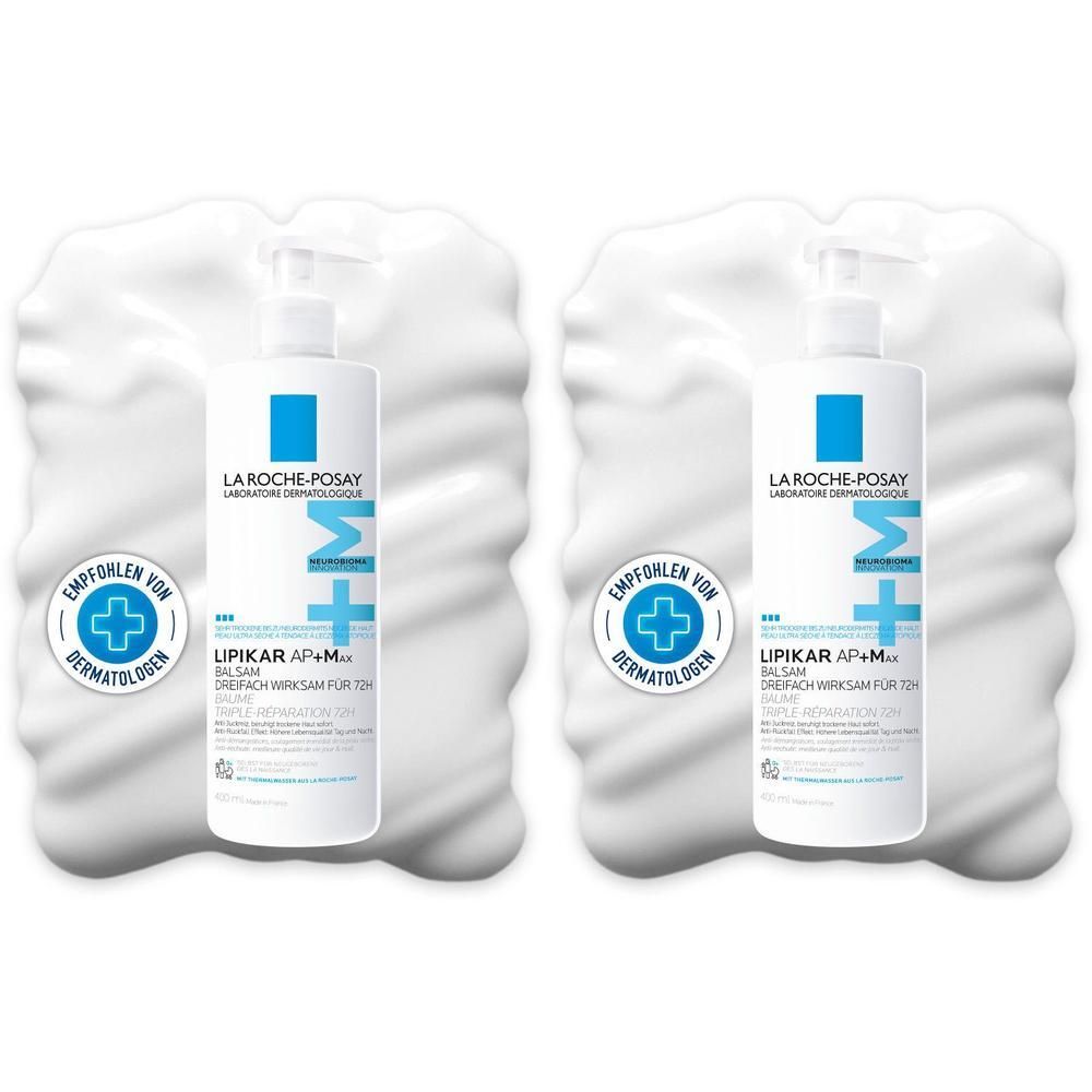 Roche-Posay Lipikar Baume AP+ Max x2 2x400 ml Creme