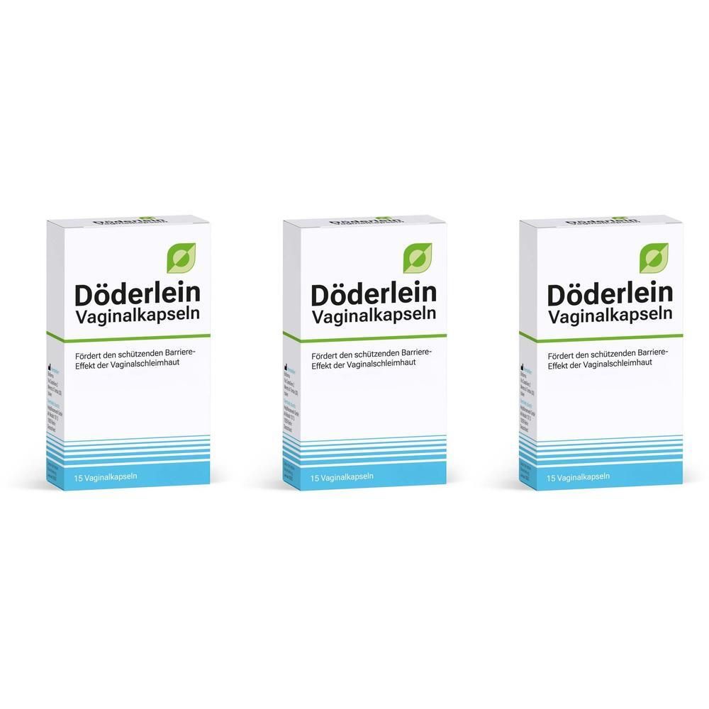 Döderlein Vaginalkapseln mit Milchsäurebakterien x3 3x15 St