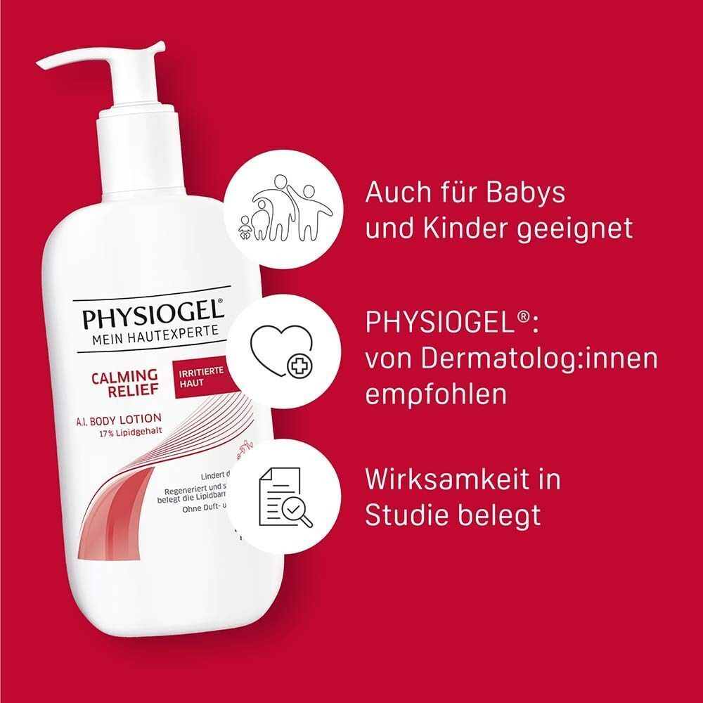 PHYSIOGEL® Calming Relief A.I. Body Lotion – Körperlotion für die tägliche Pflege