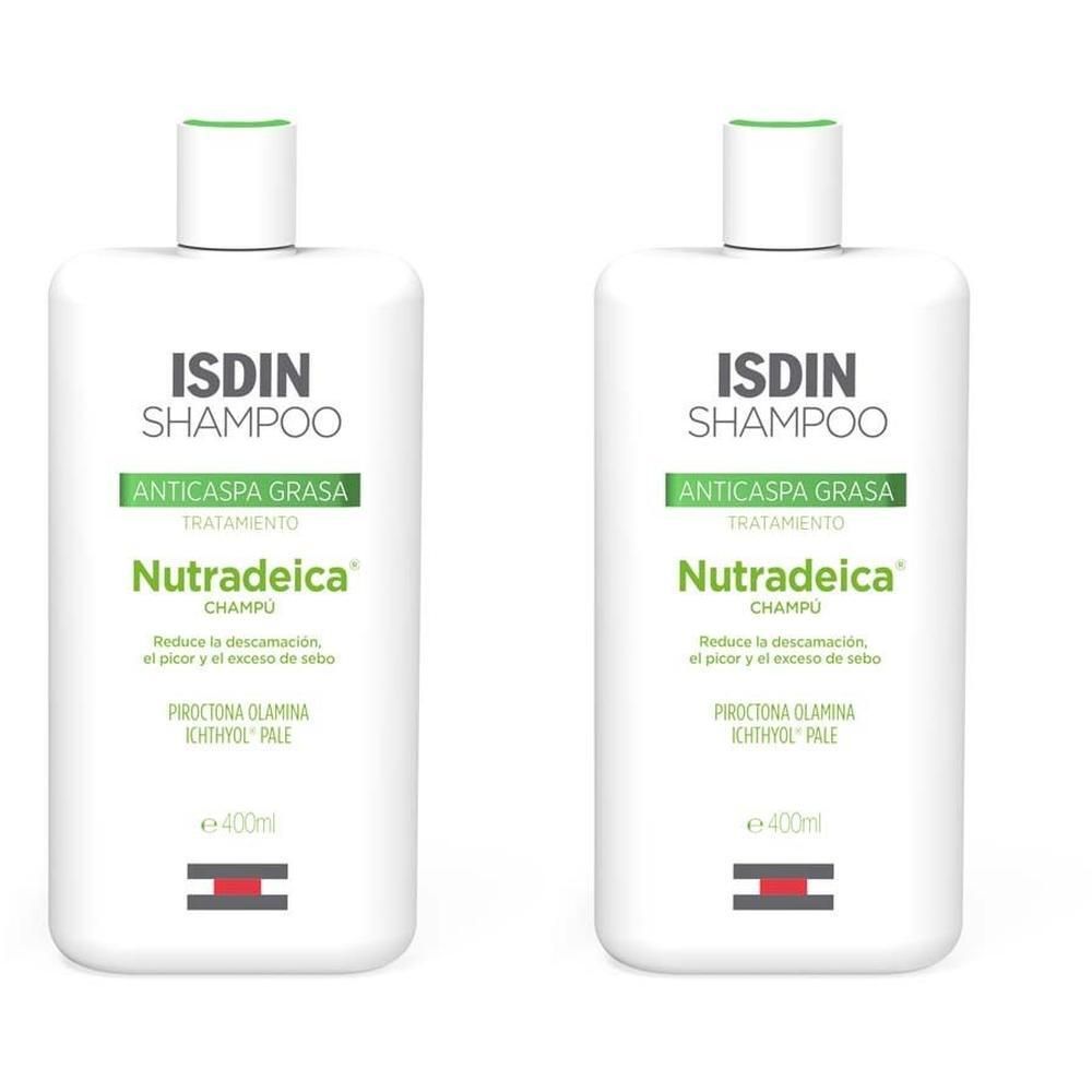 Isdin Nutradeica Shampoo g.Schupp.u.fettiges Haar x2 2x400 ml