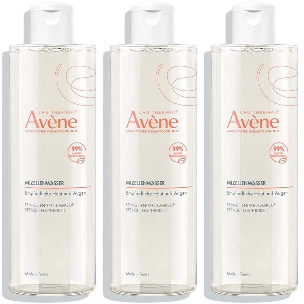 Avene Mizellenwasser x3 3x400 ml Lotion