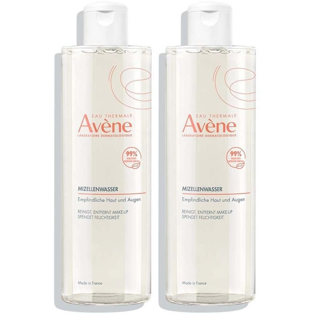 Avene Mizellenwasser x2 2x400 ml Lotion