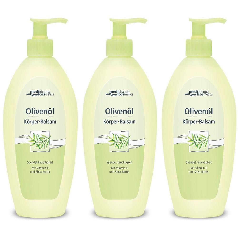 Olivenöl Körperbalsam im Spender x3 3x500 ml Balsam