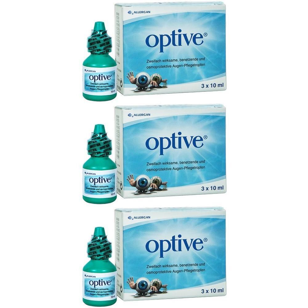 Optive Augentropfen x3 3x3x10 ml