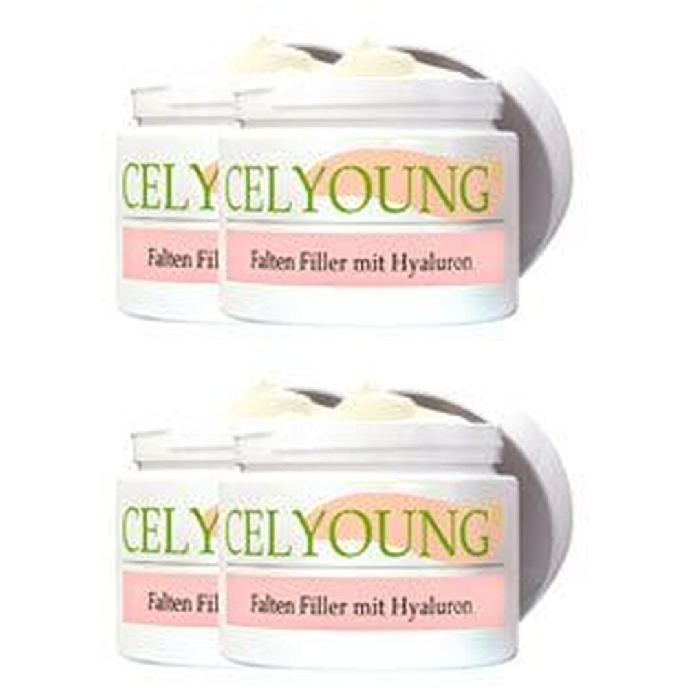 Celyoung Falten Filler m.Hyaluron Creme x2 2x2x50 ml