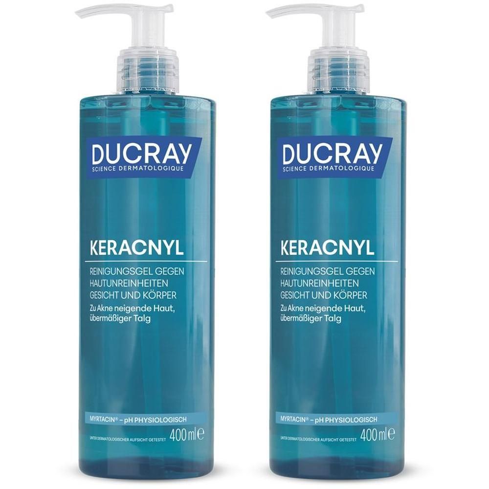 Ducray Keracnyl Waschgel x2 2x400 ml Gel