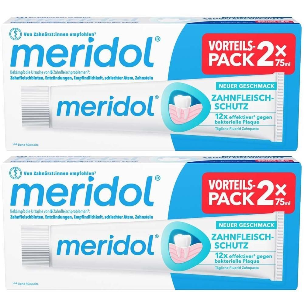 Meridol Zahnpasta Doppelpack x2 2x2x75 ml