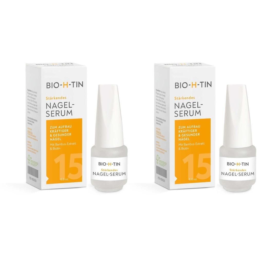 Bio-H-Tin stärkendes Nagel-Serum x2 2x6,6 ml Lösung