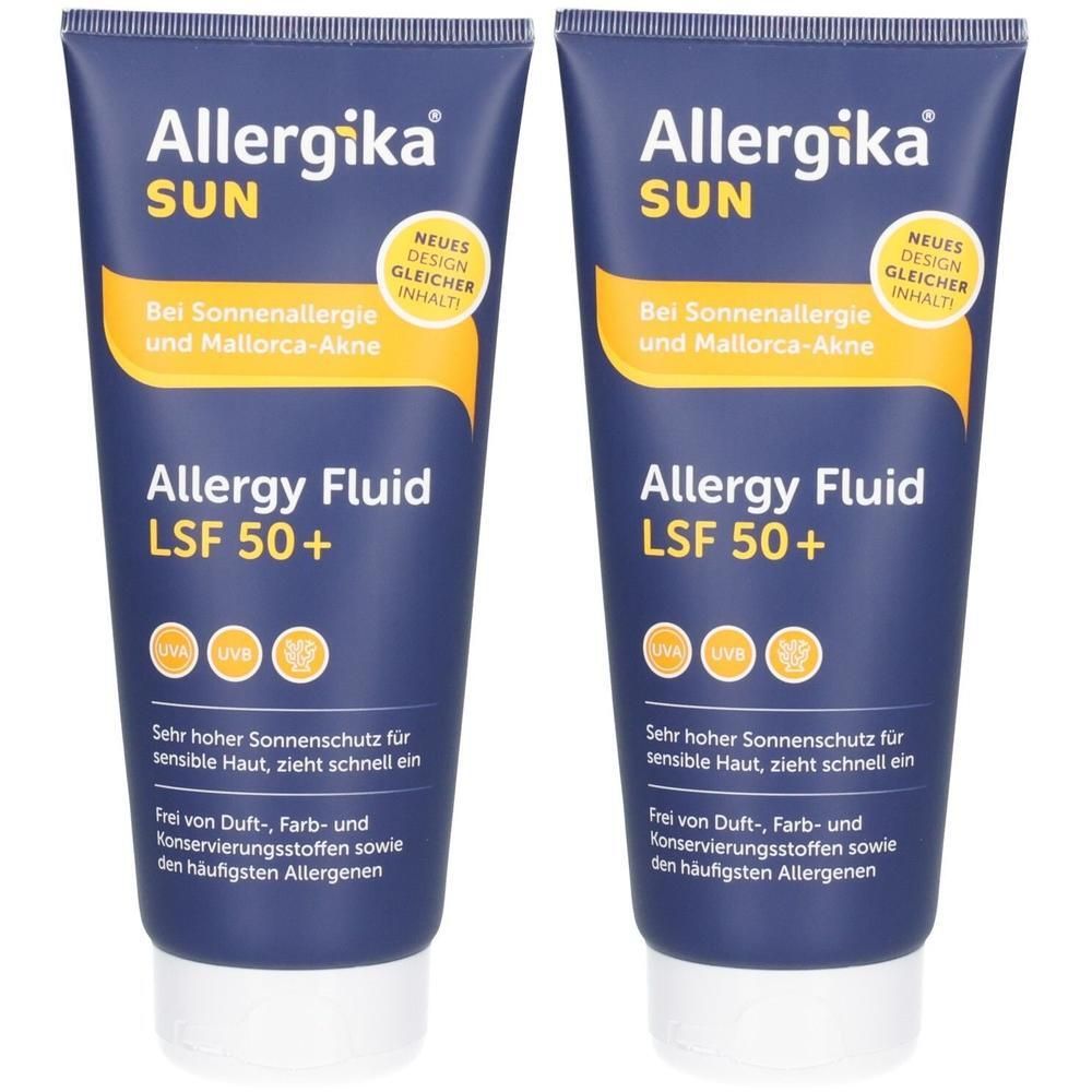 Allergika SUN Protect Action Fluid LSF 50+ x2 2x200 ml Creme