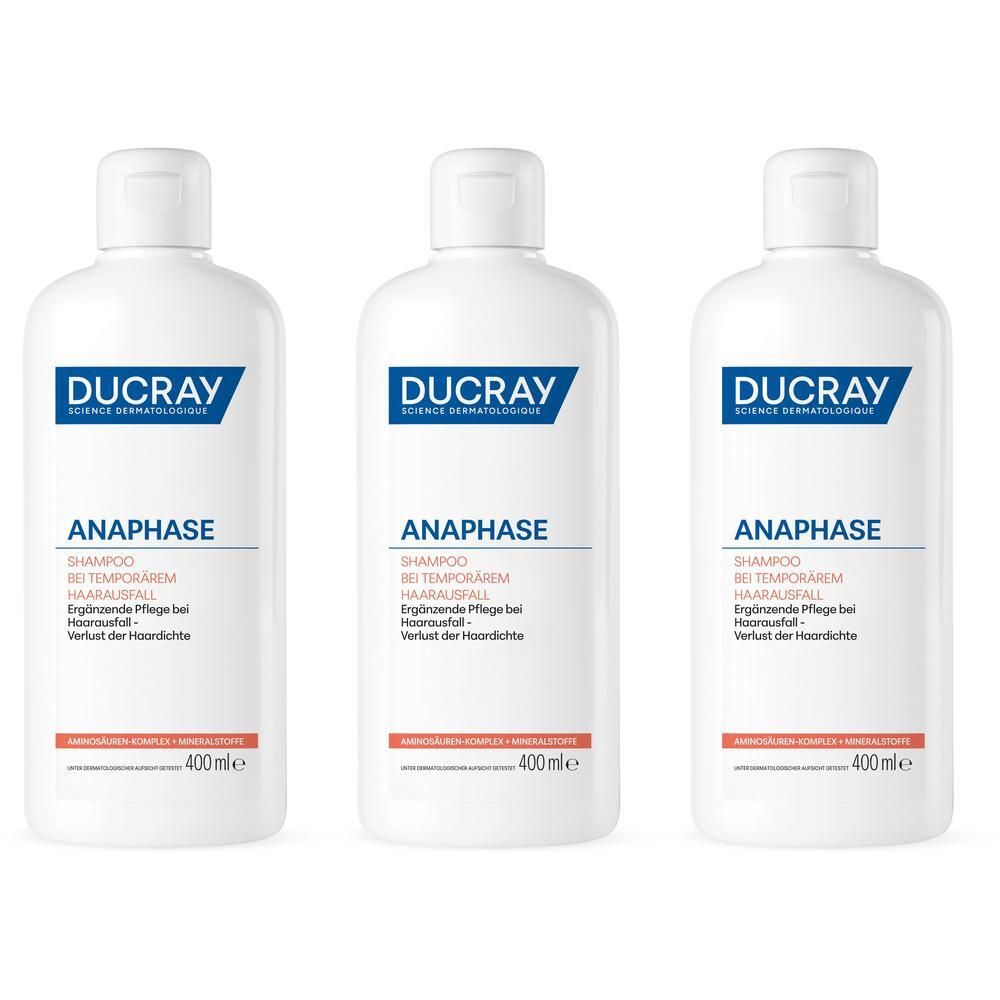 Ducray Anaphase Shampoo b.temporärem Haarausfall x3 3x400 ml