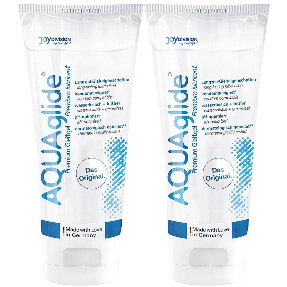 Aquaglide x2 2x200 ml Gleitmittel
