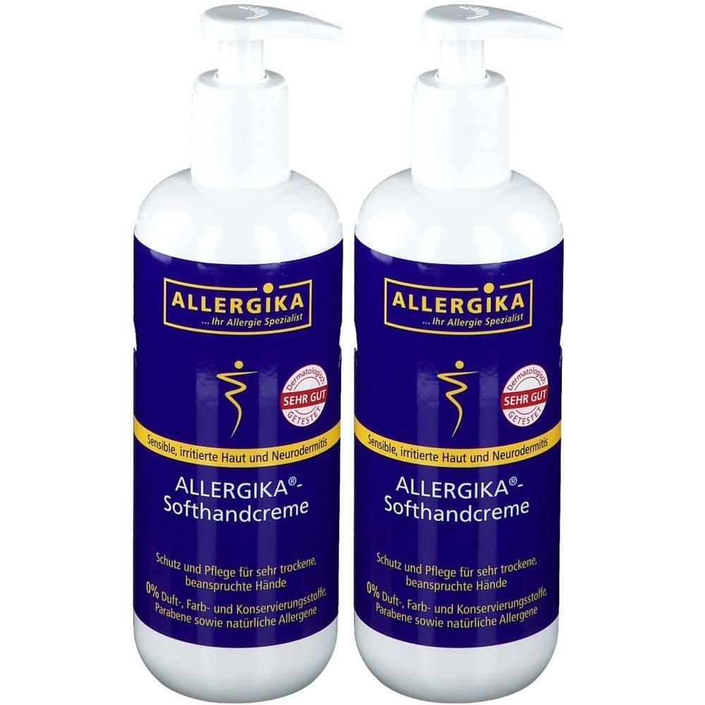 Allergika Softhandcreme Spenderflasche x2 2x500 ml Creme