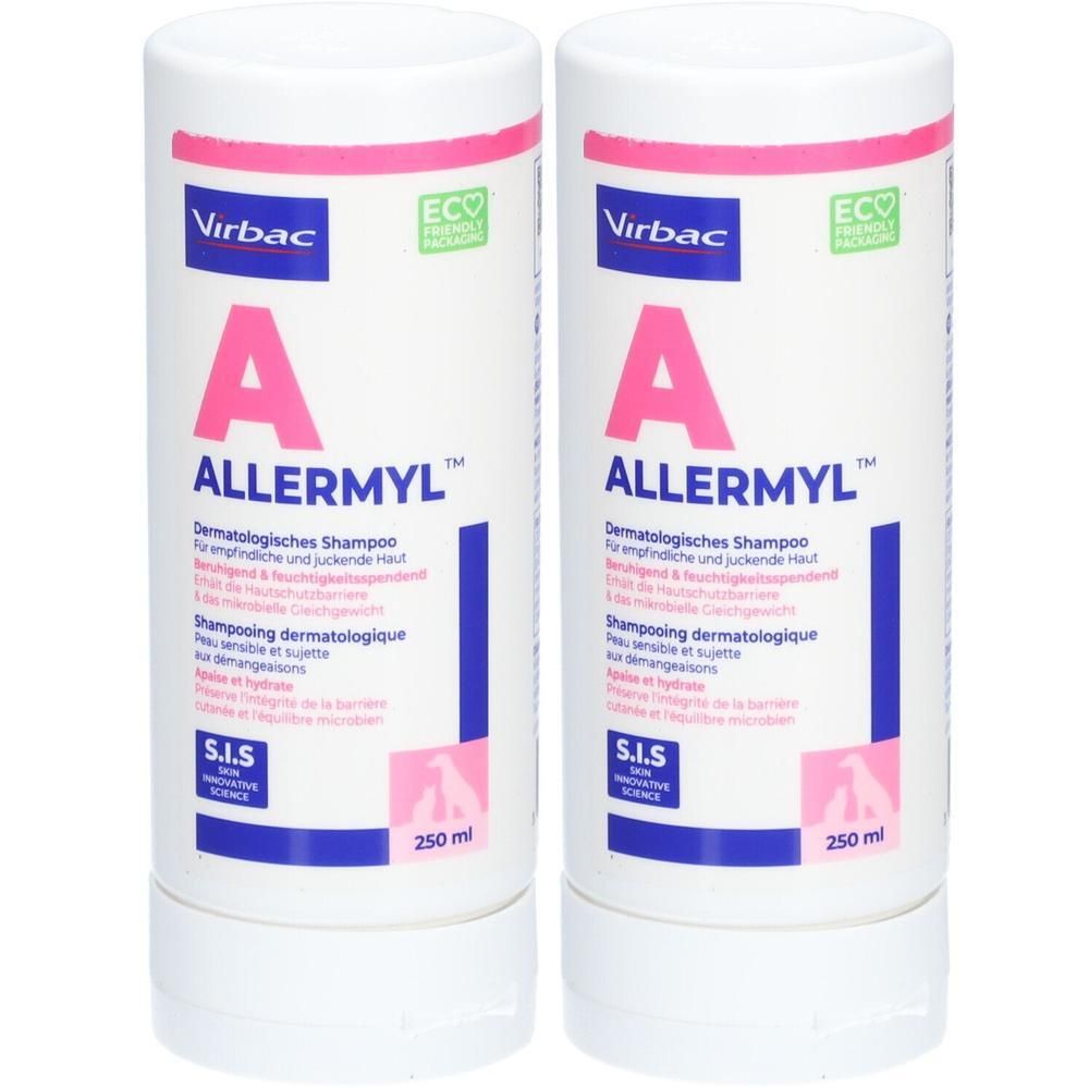 Allermyl Shampoo f.Hunde/Katzen x2 2x250 ml