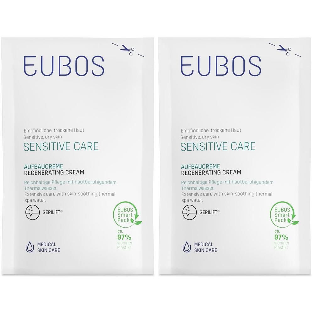 Eubos Sensitive Aufbaucreme Nachfüllbeutel x2 2x50 ml Creme
