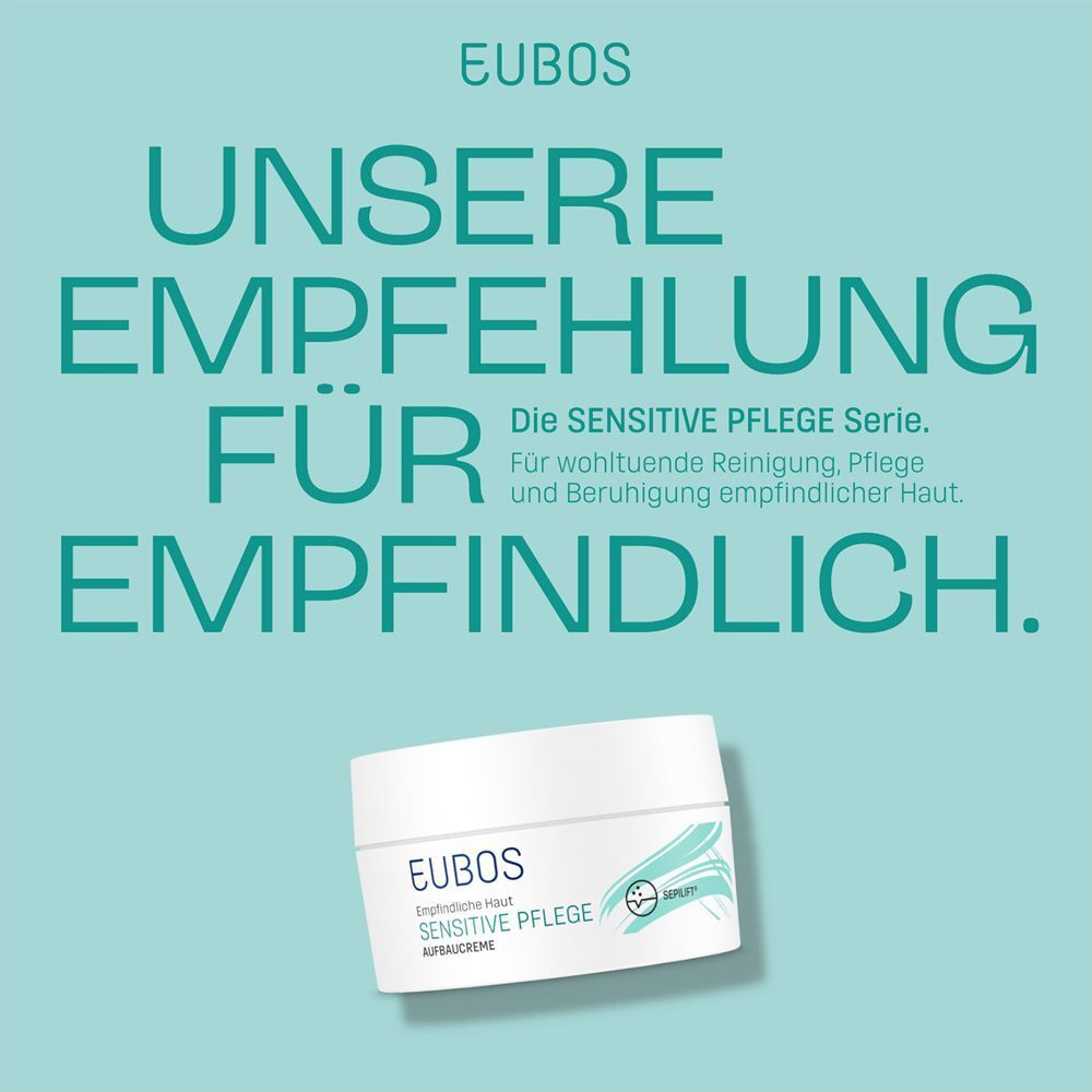 EUBOS Sensitive Pflege Aufbaucreme für trockene & empfindliche Haut Nachtpflege