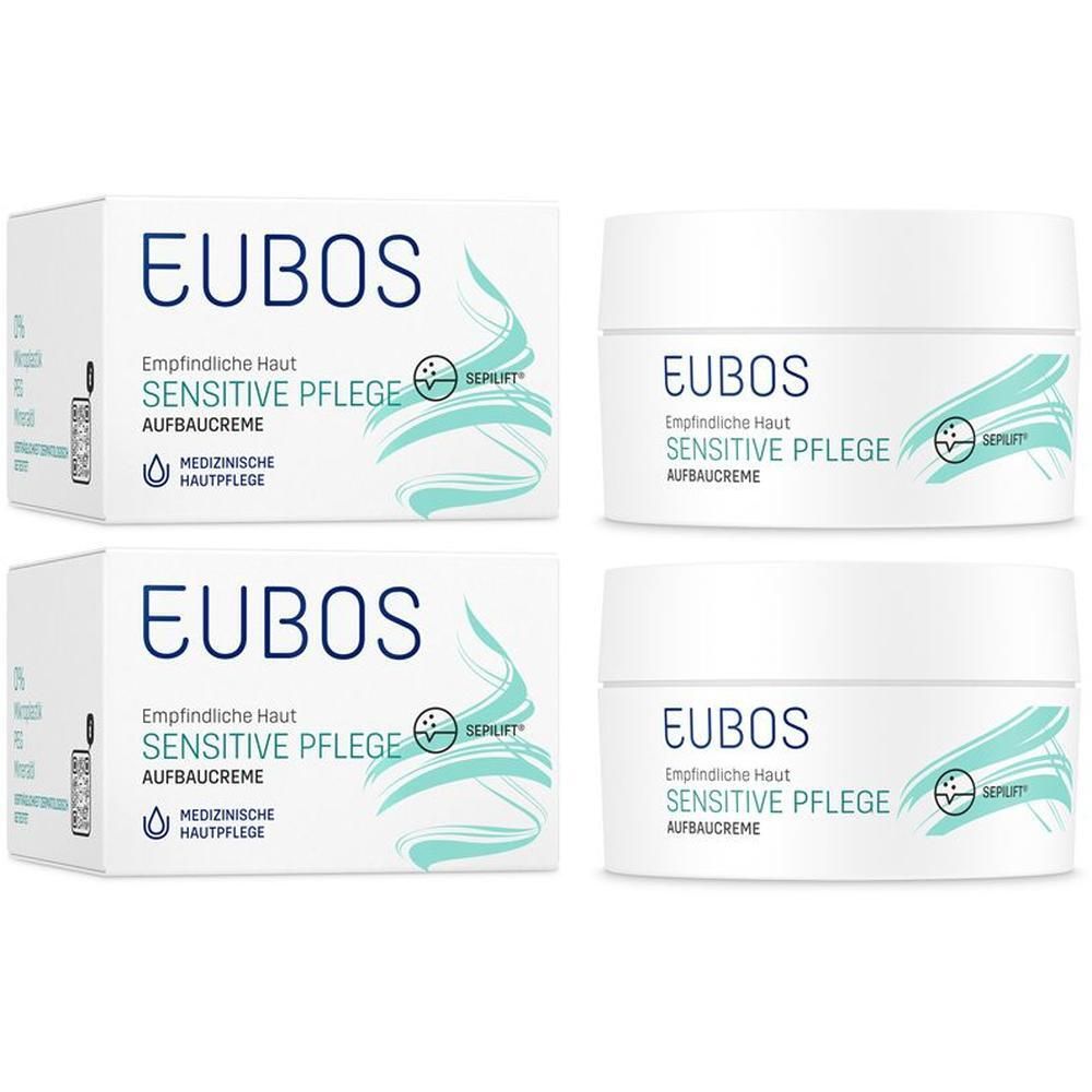 Eubos Sensitive Aufbaucreme Nachtpflege x2 2x50 ml Creme