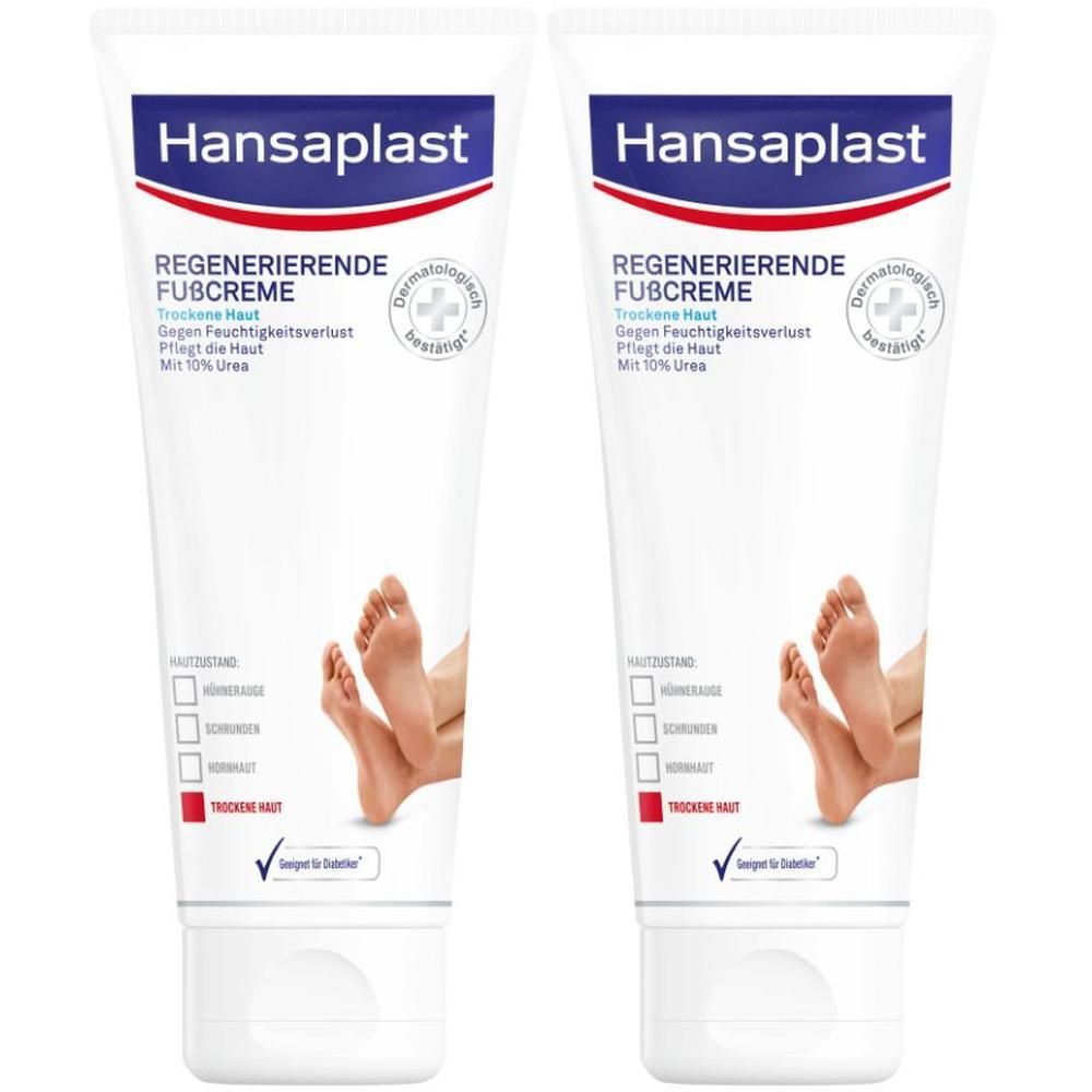 Hansaplast Fußcreme 10% Urea x2 2x100 ml Creme