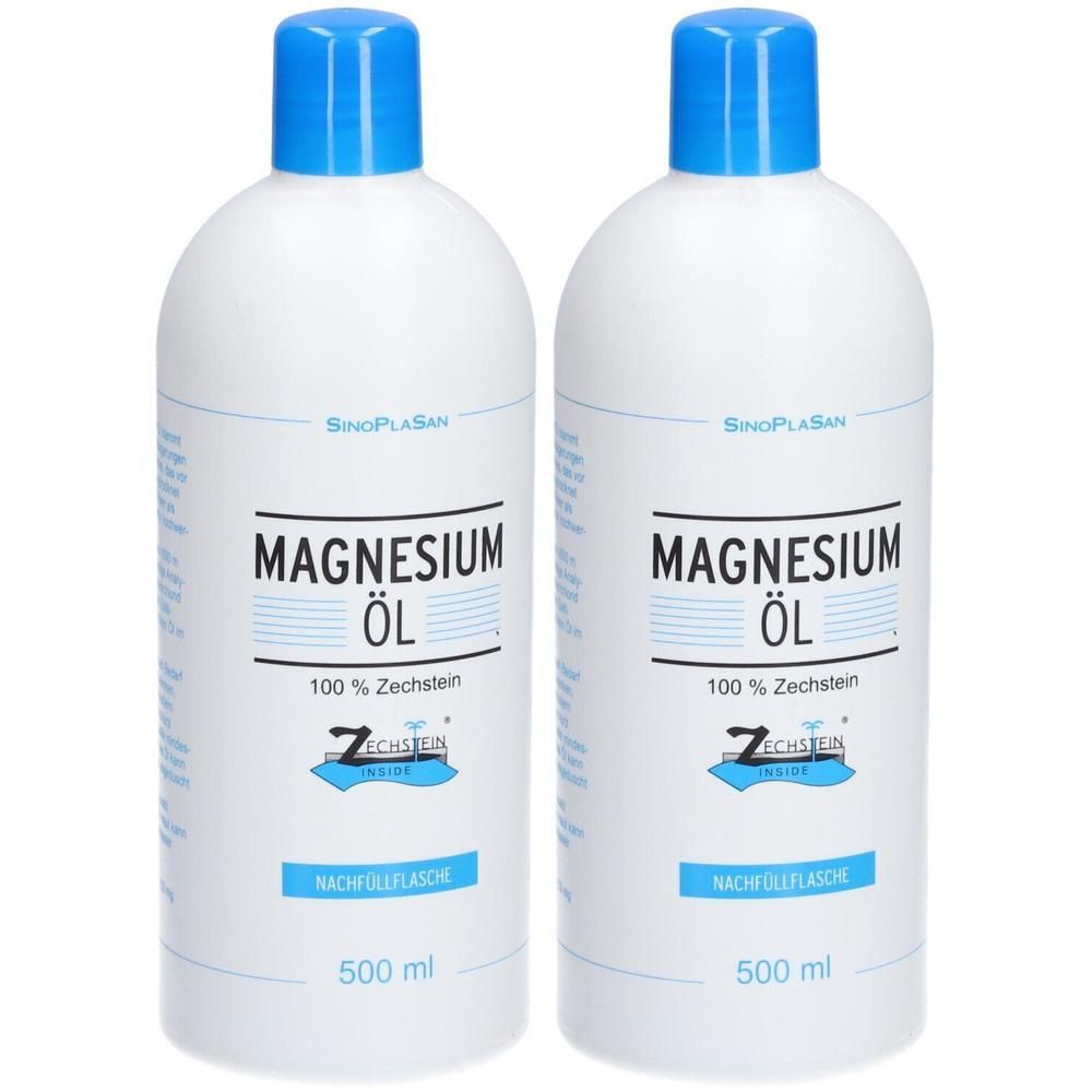Magnesiumöl 100% Zechstein x2 2x500 ml Flüssigkeit