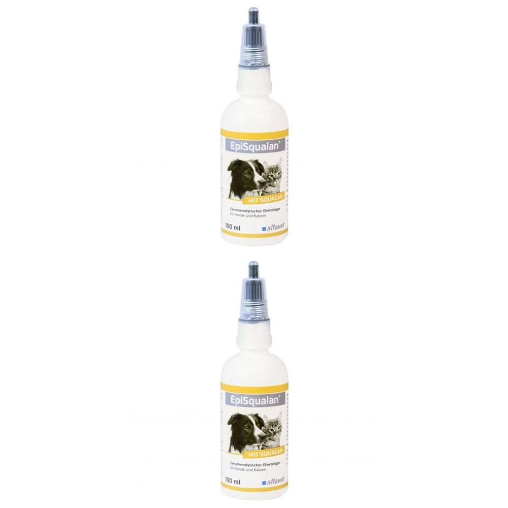Episqualan Ohrreiniger f.Hunde/Katzen x2 2x1x100 ml Liquidum