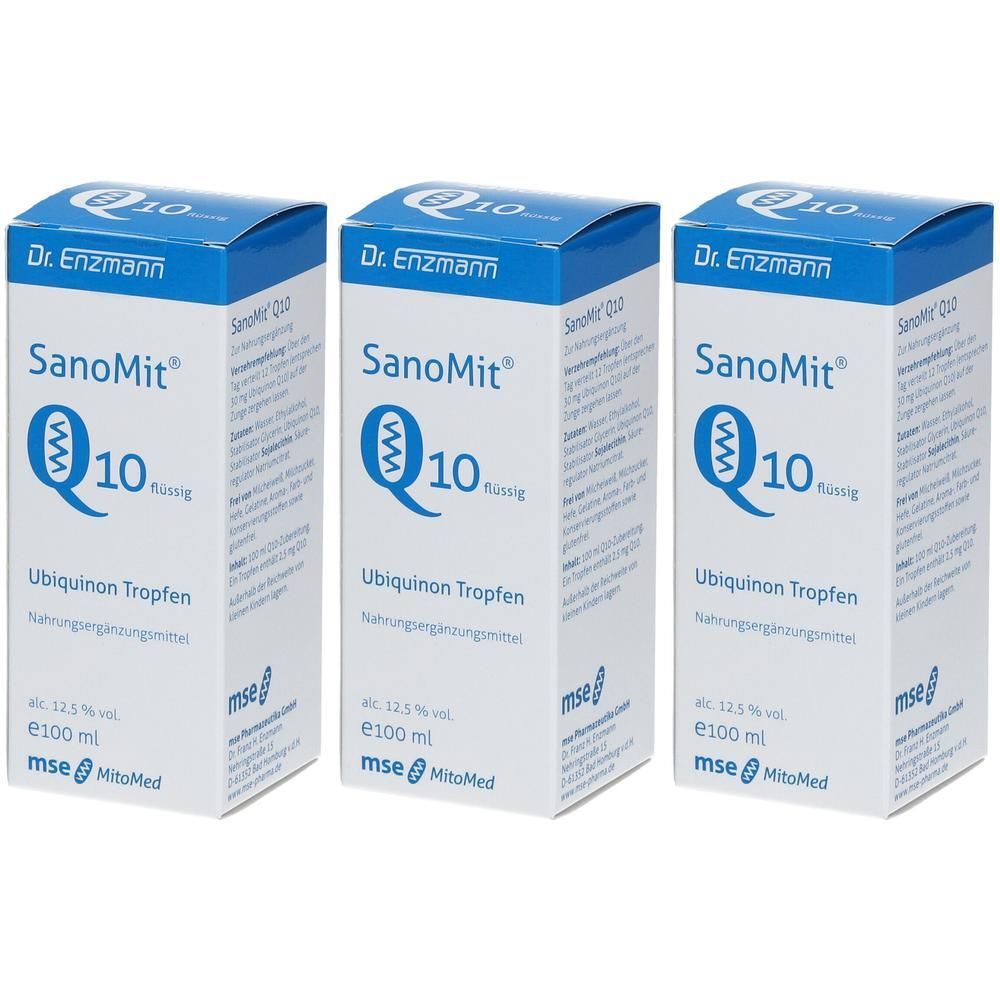 Sanomit Q10 flüssig x3 3x100 ml Tropfen