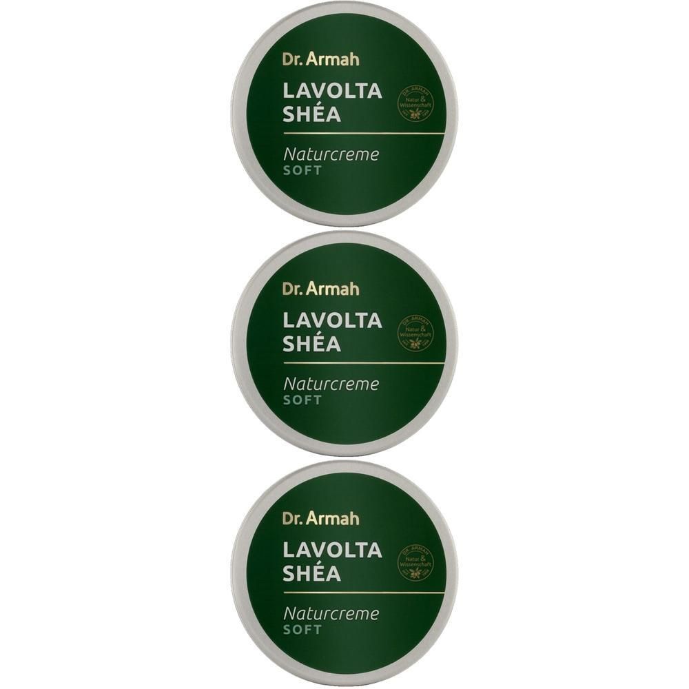 Lavolta Shea Naturcreme soft x3 3x125 ml Creme