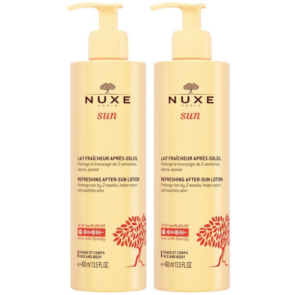 Nuxe Sun After Milch Gesicht & Körper x2 2x400 ml Lotion