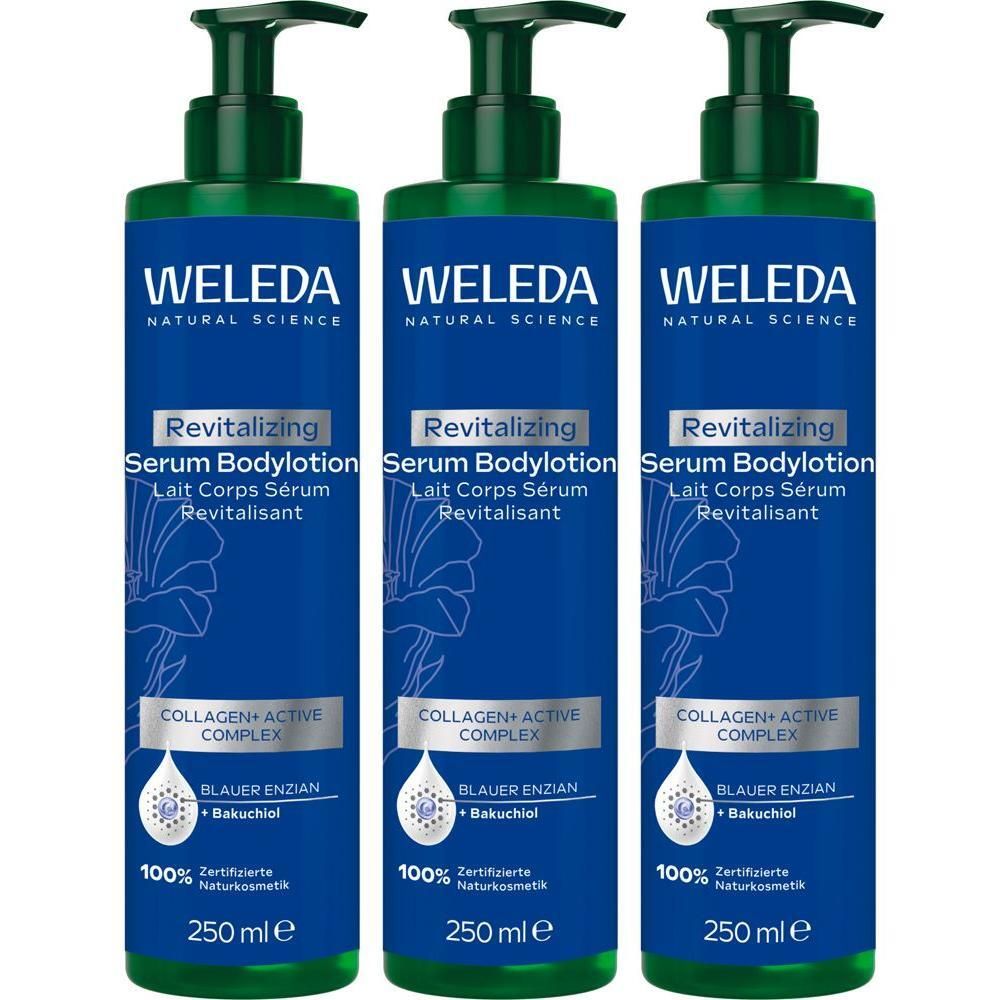 Weleda revitalizing Serum Bodylotion x3 3x250 ml Lotion