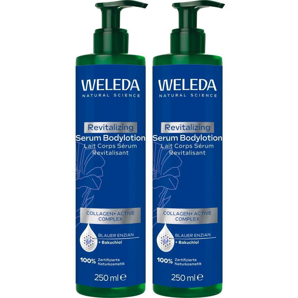 Weleda revitalizing Serum Bodylotion x2 2x250 ml Lotion