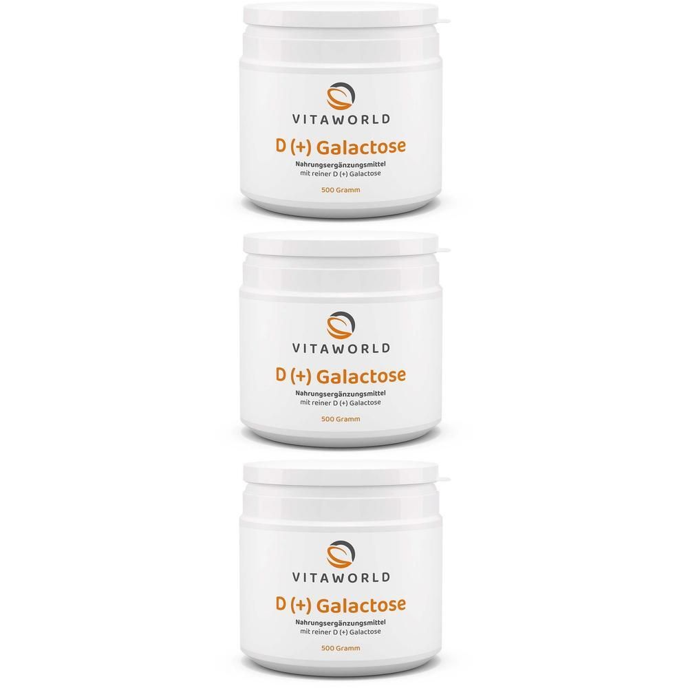 D+ Galactose Pulver x3 3x500 g