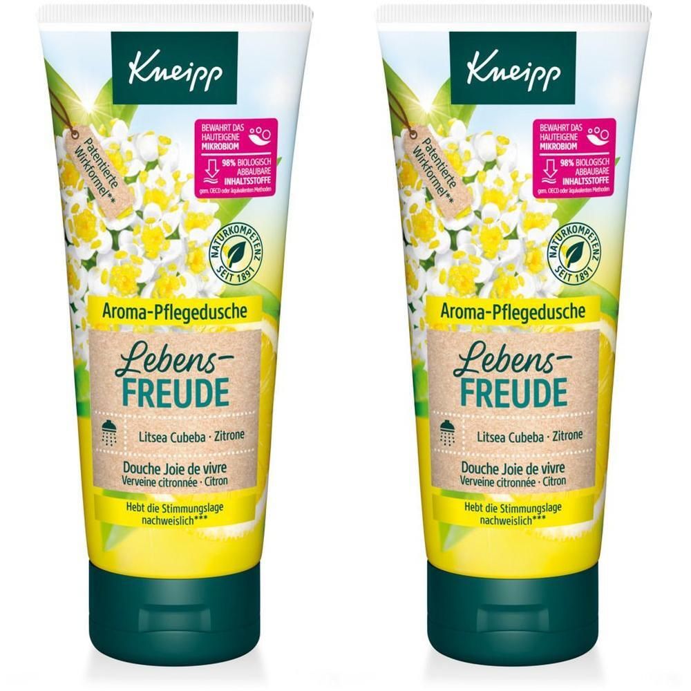 Kneipp Aroma-Pflegedusche Lebensfreude x2 2x200 ml Duschgel