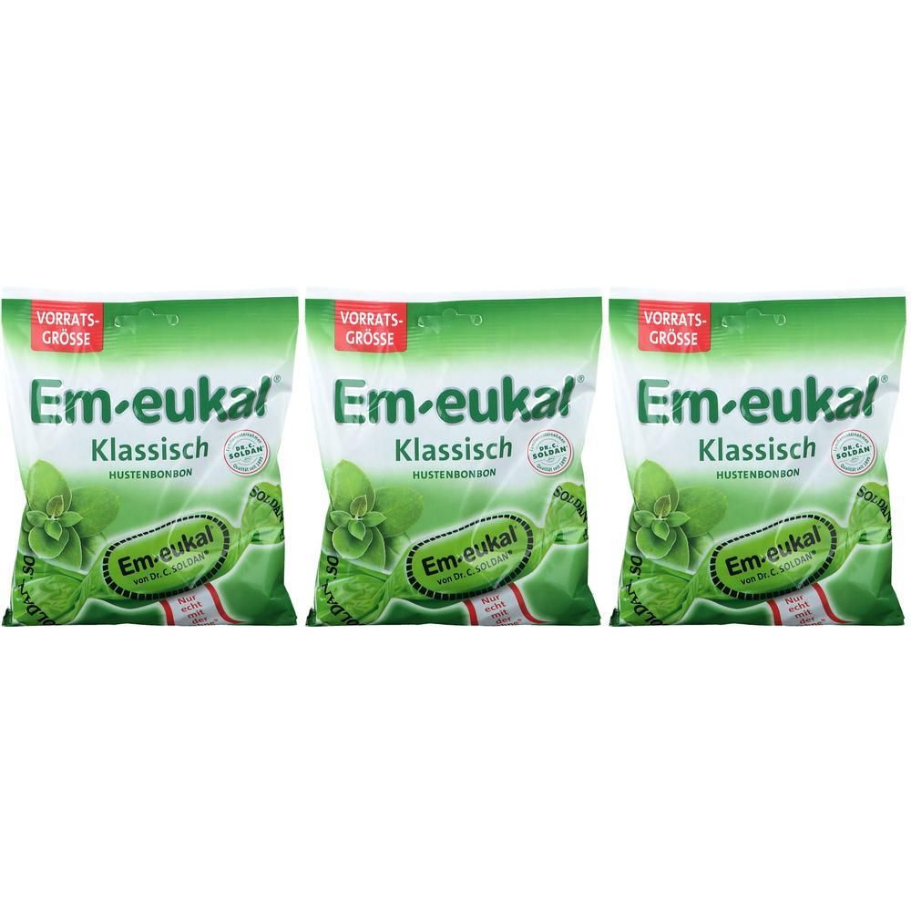 Em-Eukal Bonbons klassisch zuckerhaltig x3 3x150 g