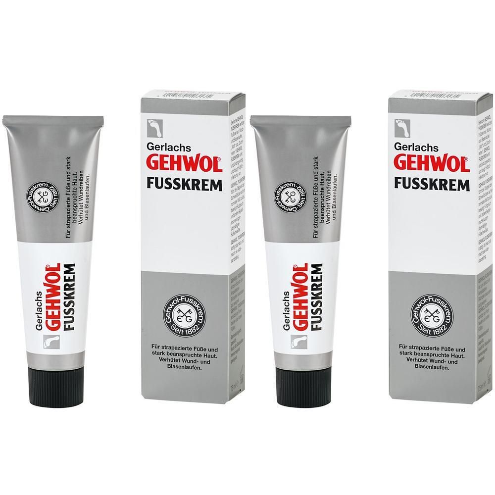 Gehwol Fußcreme x2 2x75 ml Creme