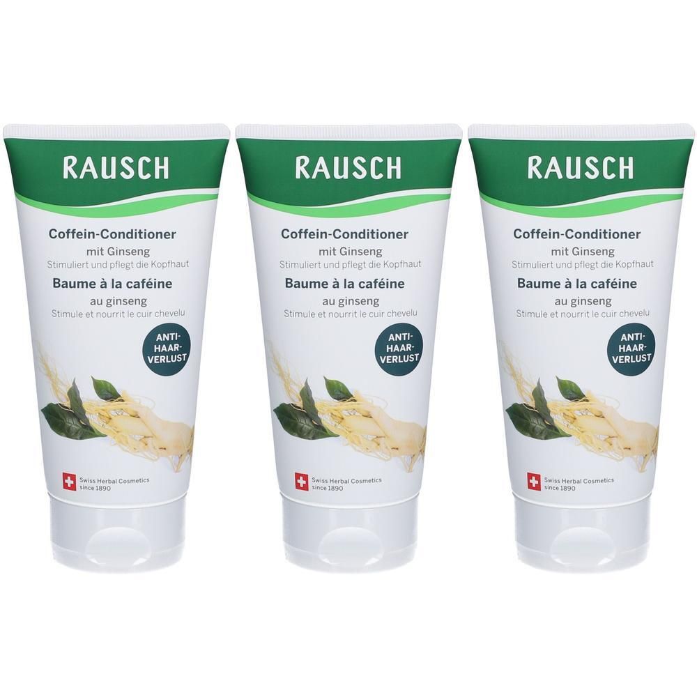 Rausch Coffein-Conditioner mit Ginseng x3 3x150 ml Haarspülung