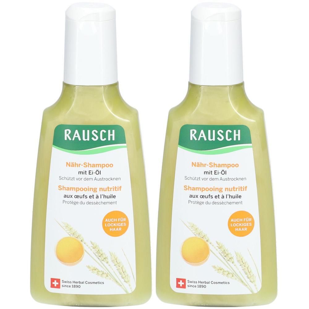 Rausch Nähr-Shampoo mit Ei-Öl x2 2x200 ml Shampoo