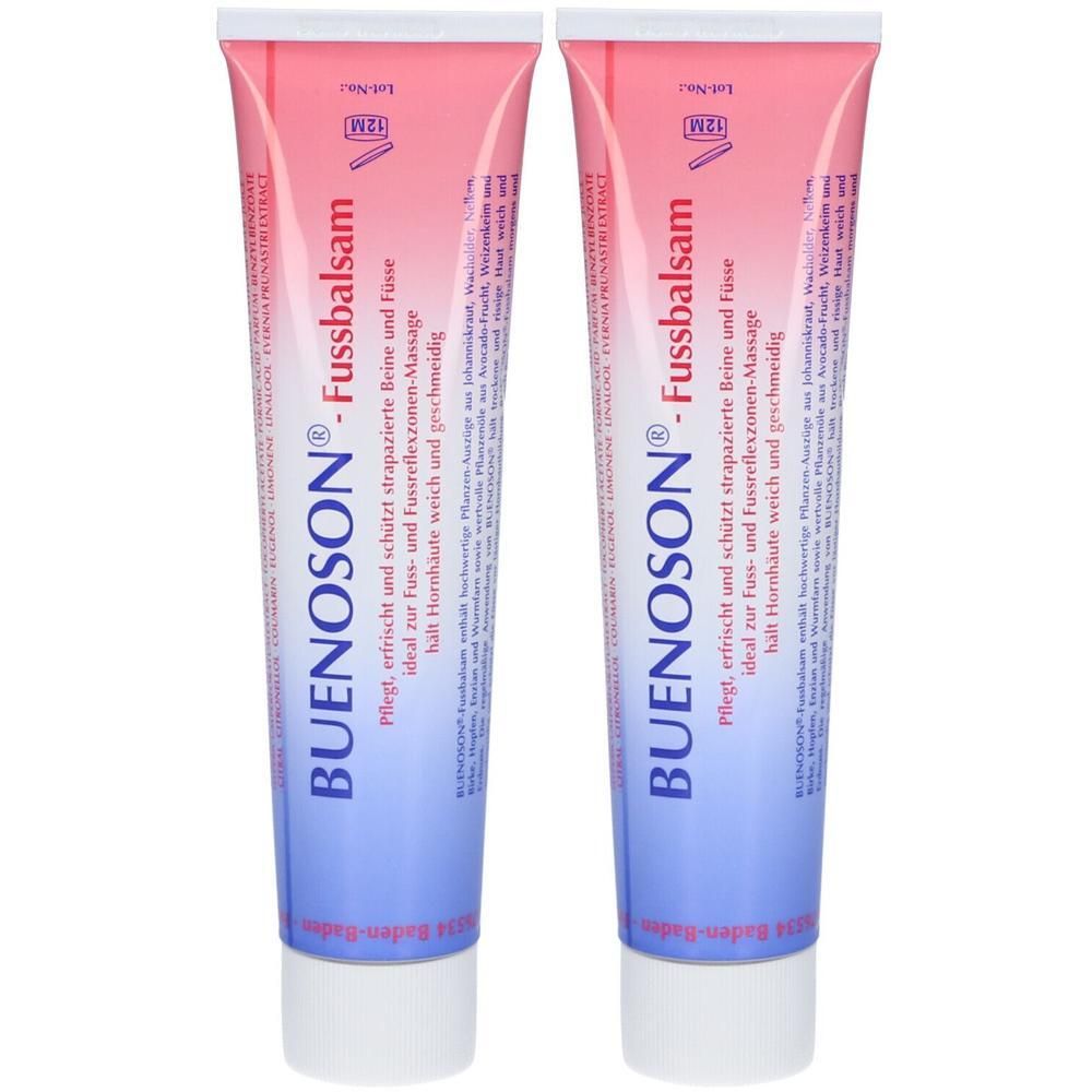Buenoson Fußbalsam x2 2x100 g Creme