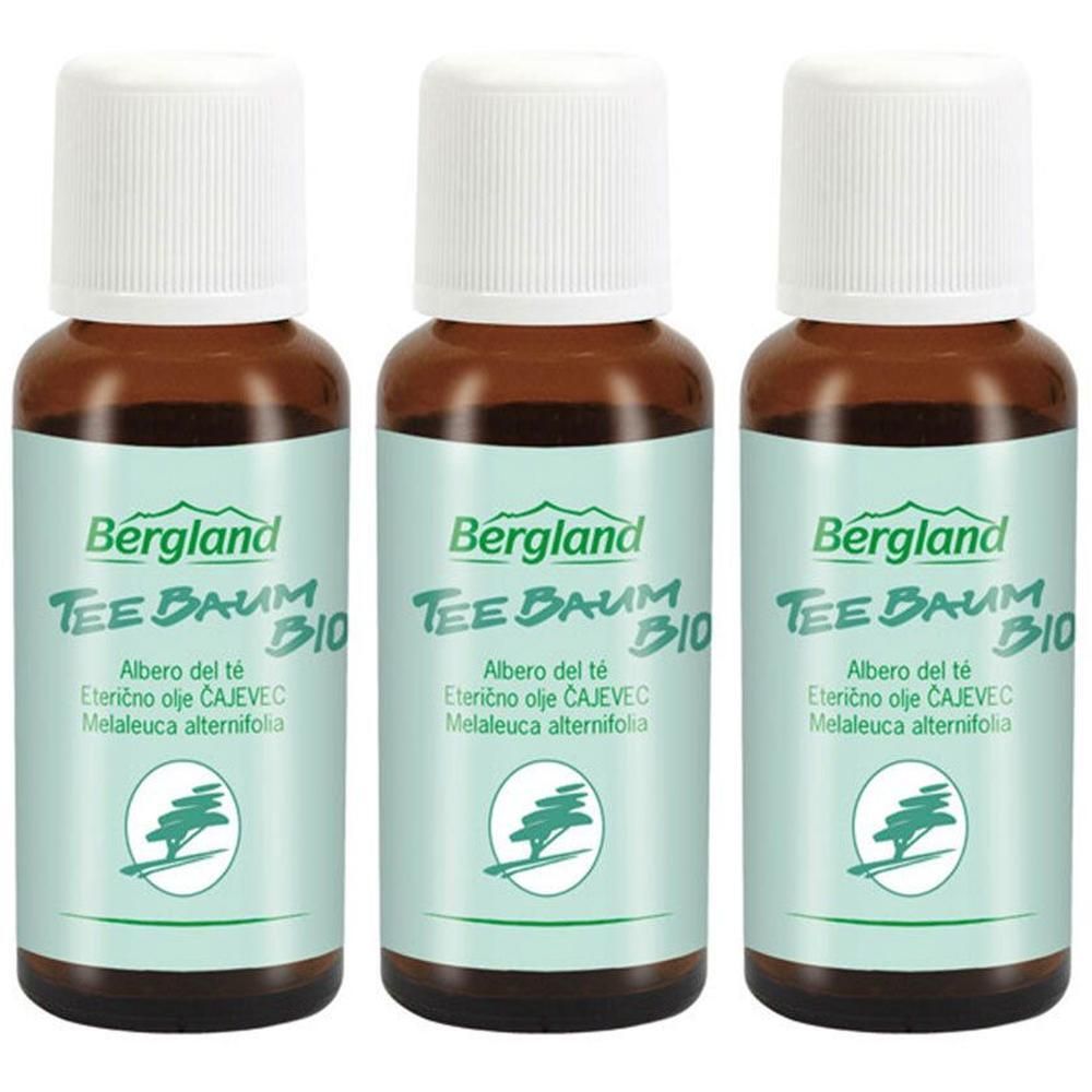 Teebaum ÖL KBA aus kontrolliert biologischem Anbau x3 3x30 ml Ätherisches Öl