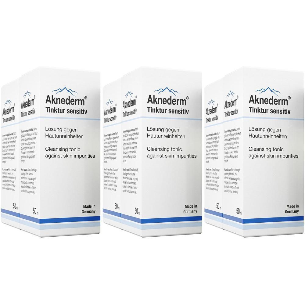 Aknederm Tinktur sensitiv x3 3x2x50 ml