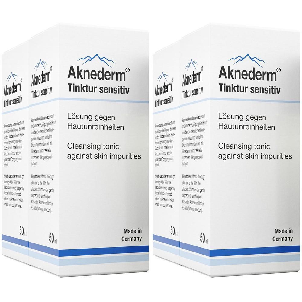 Aknederm Tinktur sensitiv x2 2x2x50 ml