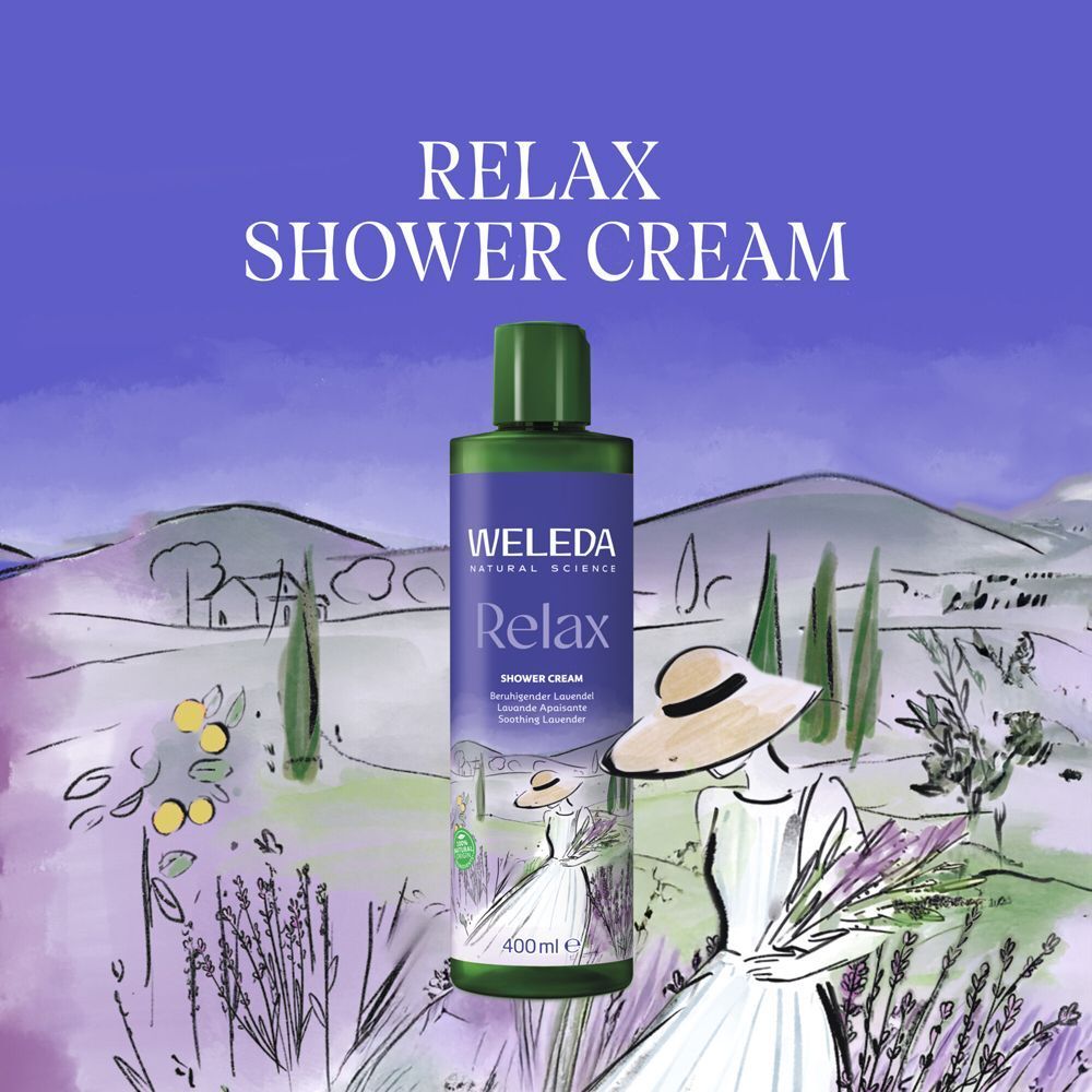Weleda Relax Shower Cream Lavendel