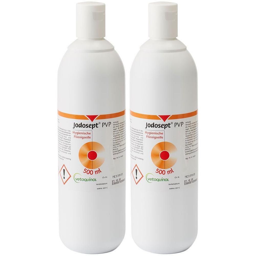 Jodosept PVP jodhaltige Flüssigseife x2 2x500 ml