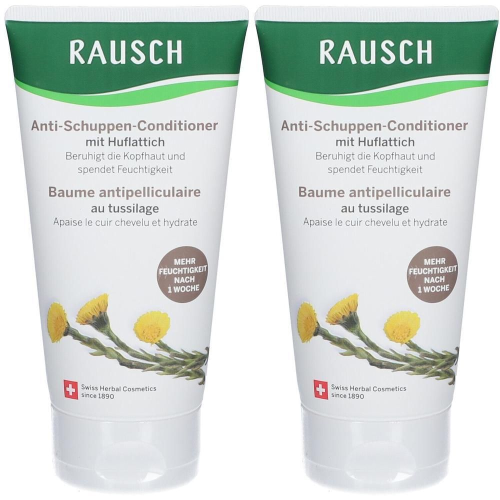 Rausch Anti-Schuppen-Conditioner mit Huflattich x2 2x150 ml Haarspülung