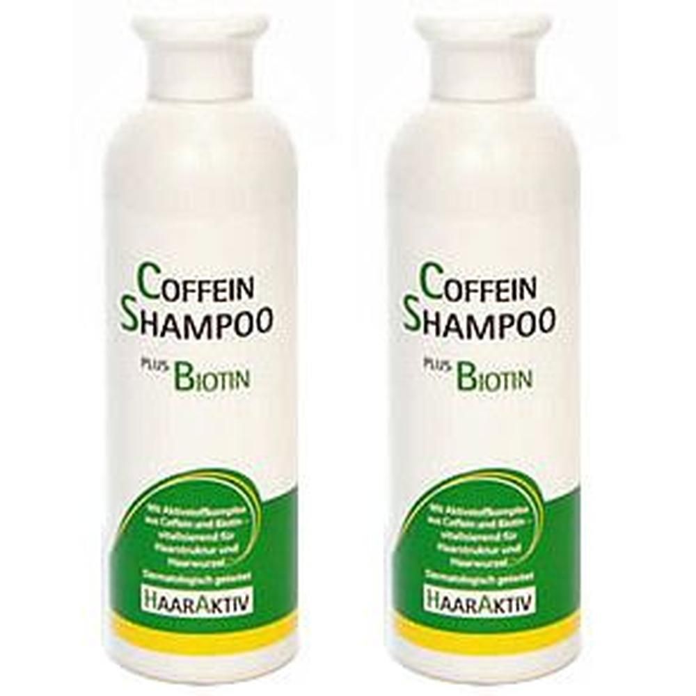 Coffein SHAMPOO+Biotin x2 2x250 ml Shampoo