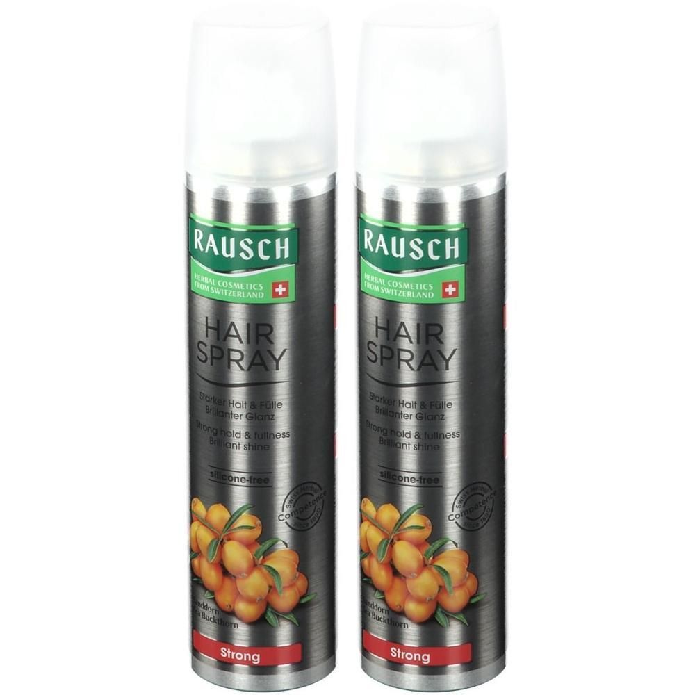 Rausch Hairspray strong Aerosol x2 2x250 ml Spray