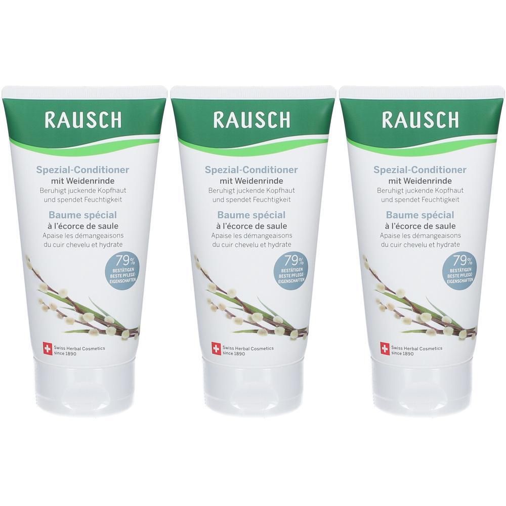 Rausch Spezial-Conditioner mit Weidenrinde x3 3x150 ml Haarspülung